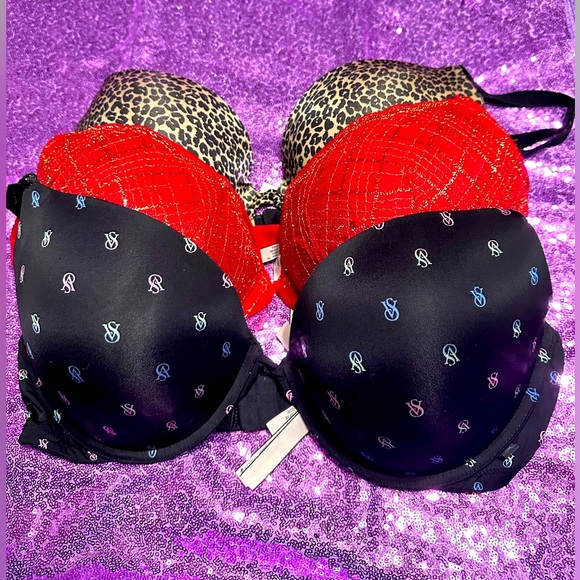 Bundle of Three VS Push-Up Bras - Picture 1 of 4